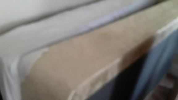 Solid Wood Twin Headboard /Mattress and Box Spring