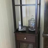 Wine rack cabinet (solid wood) for sale in Naples FL by Garage Sale Showcase member florespcfix, posted 10/24/2019