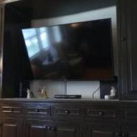 Entertainment center (solid wood) for sale in Naples FL by Garage Sale Showcase member florespcfix, posted 10/24/2019