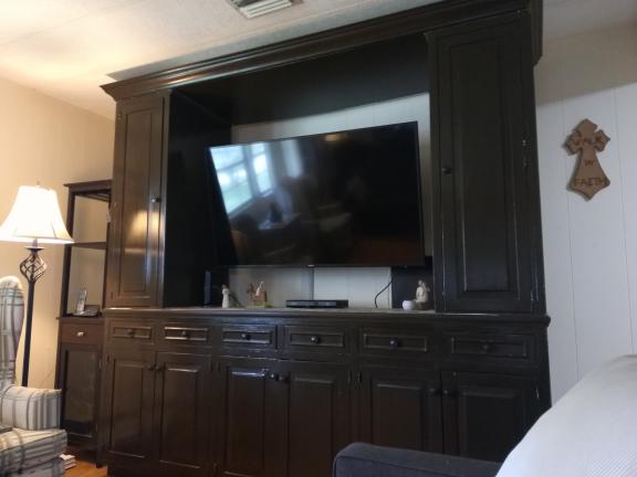 Entertainment center (solid wood) for sale in Naples FL