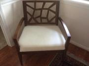 Pair (2) upholstered fabric seat for sale in Sebastian FL