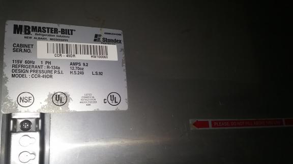 Master-Bilt Commercial Dual Refrigerator/Freezer