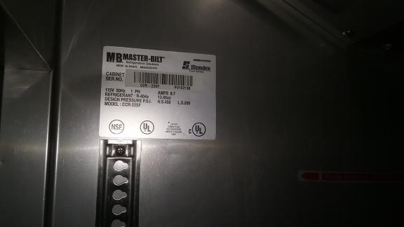 Master-Bilt Commercial Single Door Freezer/Refrigerator