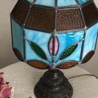Small Stained Glass Lamp for sale in Woodstock GA by Garage Sale Showcase member MelonB, posted 10/17/2019