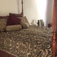 Queen Size Cherrywood Bedroom Set for sale in Woodstock GA by Garage Sale Showcase member MelonB, posted 10/17/2019