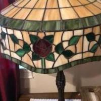 Stained Glass Table Lamp for sale in Woodstock GA by Garage Sale Showcase member MelonB, posted 10/17/2019