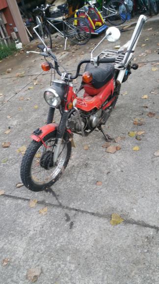 Honda 110 cc motor bike 1980 for sale in Greenville OH