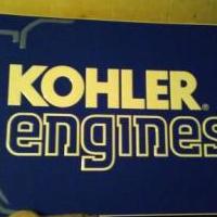 KOHLER ENGINES metal sign 3ft long 2ft wide for sale in Muskegon MI by Garage Sale Showcase member Dominick, posted 09/13/2019