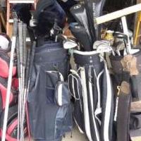 Golf clubs & bags for sale in Jupiter FL by Garage Sale Showcase member calbanese, posted 10/21/2019