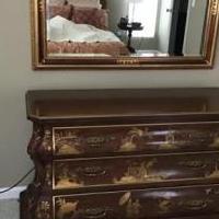 Dresser and mirror for sale in Pinehurst NC by Garage Sale Showcase member WalterH, posted 12/28/2019