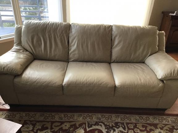 Leather Sofa and love seat for sale in Pinehurst NC