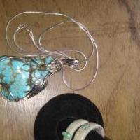 Tourquoise necklace for sale in Hitchcock County NE by Garage Sale Showcase member Mtemoke, posted 08/21/2019