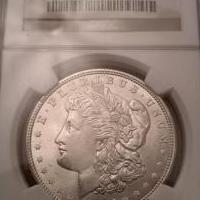 1921 Morgan Dollar graded MS69 by NGC for sale in Havertown PA by Garage Sale Showcase member joshhb8192, posted 10/23/2019
