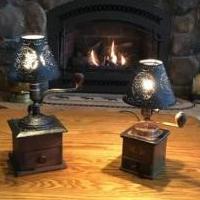 Coffee grinder lights for sale in Ballston Spa NY by Garage Sale Showcase member Custom maker, posted 11/22/2019