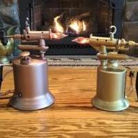 Repurposed vintage plumber torches for sale in Ballston Spa NY by Garage Sale Showcase member Custom maker, posted 11/22/2019