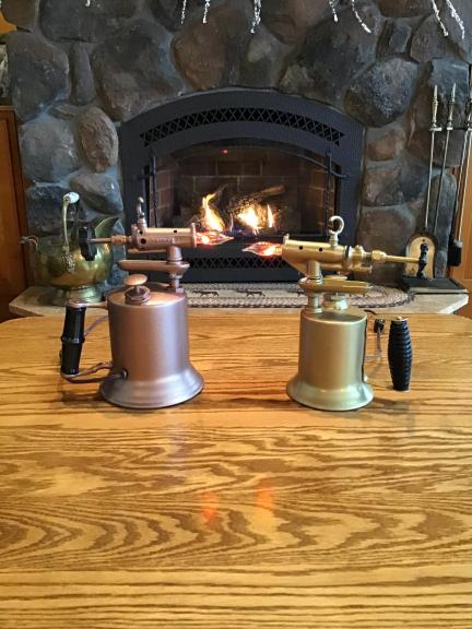 Repurposed vintage plumber torches for sale in Ballston Spa NY