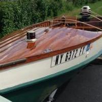 Antique Wooden Boat for sale in Stillwater NY by Garage Sale Showcase member shuster, posted 11/25/2019