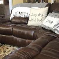Sectional Leather Sofa for sale in Saluda County SC by Garage Sale Showcase member Teeneel, posted 11/29/2019