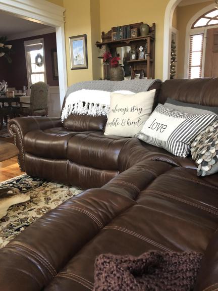 Sectional Leather Sofa for sale in Saluda County SC