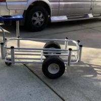 Reels on wheels fishing cart for sale in Pinehurst NC by Garage Sale Showcase member Billpace1950, posted 12/28/2019