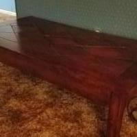 Coffee table and two matching for sale in Urbana OH by Garage Sale Showcase member Tambo43078, posted 10/24/2019