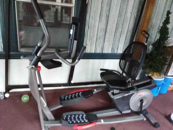 Pro Form Hybrid Trainer..Recumbent Bike/Elliptical for sale in Pocahontas County WV