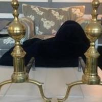 Antique andirons for sale in White Plains NY by Garage Sale Showcase member Chatter01, posted 10/30/2019