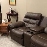 Couch and chair for sale in New Baden IL by Garage Sale Showcase member Larry49, posted 12/05/2019