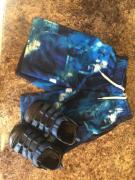 Boys xs swim trunks and Jumping Beans size 9 boat shoes for sale in Clayton County IA