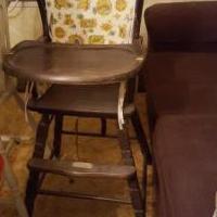 1970's highchair for sale in Brockton PA by Garage Sale Showcase member Peppermint Patty, posted 06/26/2023