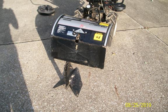 Troy Bilt black 25th Anniversary Rototiller