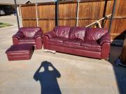 Leather Sofa and Chair for sale in Lubbock TX