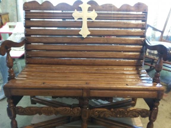 Hand built bench absolutely beautiful for sale in Bradford PA