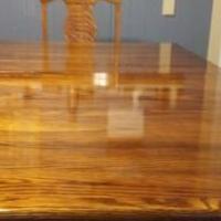 Solid Oak dining Rm Table & chairs  Absolutely Beautifull for sale in Bradford PA by Garage Sale Showcase member Jb6371#47, posted 09/28/2019