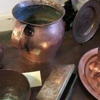 Antique Copper assortments Coffee, wine, water sets for sale in Paramus NJ by Garage Sale Showcase member Par007, posted 01/22/2020