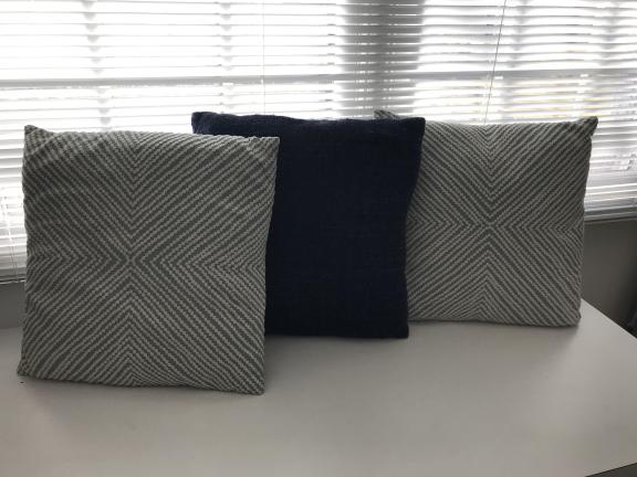 5 pillows with washable covers for sale in Paramus NJ