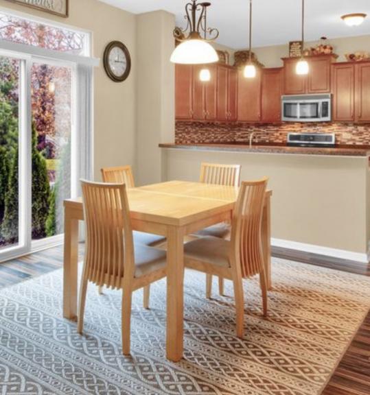 Kitchen table, 5 chairs, one leaf for sale in Woodstock IL