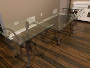 Glass Coffee table and end tables for sale in Woodstock IL