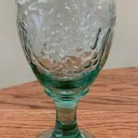 Green Glass Goblets set of 8 for sale in Newrichmond Ohio OH by Garage Sale Showcase member SkunkGirl, posted 04/15/2020
