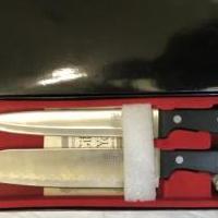 Slitzer stainless steel knife set for sale in Gonzales LA by Garage Sale Showcase member anngarib, posted 08/16/2020