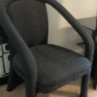 2 nice looking black chairs for sale in Winder GA by Garage Sale Showcase member Sal5456##, posted 09/15/2020