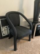 2 nice looking black chairs for sale in Winder GA