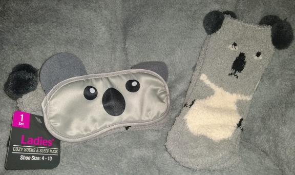 Sleep Mask & Cozy Sock Set