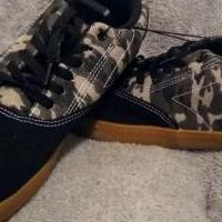 Mens Canvas Camo Shoes for sale in Hart County KY by Garage Sale Showcase member GiGi's Garage, posted 03/09/2020