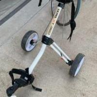 Golf Bag Cart/Caddy for sale in Rowlett TX by Garage Sale Showcase member JJsale2020, posted 09/19/2020