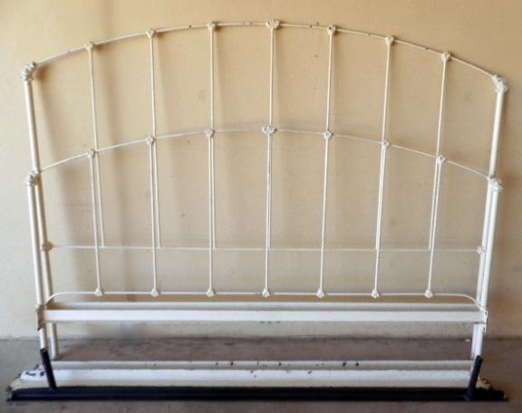 Vintage Victorian Wrought Iron Bed