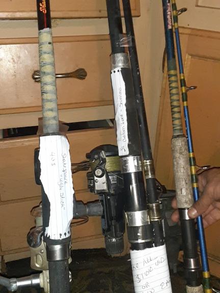 Fishing poles for sale in Eufaul OK