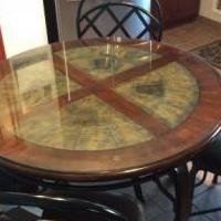 Kitchen Table & chairs for sale in River Edge NJ by Garage Sale Showcase member Schweigerm, posted 03/21/2020