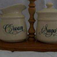 Companion Creamer & Sugar Set for sale in Beaver PA by Garage Sale Showcase member Doowopper, posted 07/19/2020