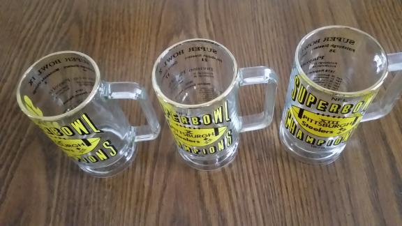 Pittsburgh Super Bowl Mug Set for sale in Beaver PA